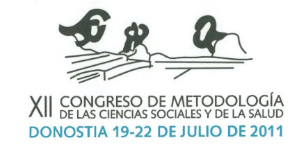    XII Congreso de Metodología de las Ciencias Sociales y de la Salud